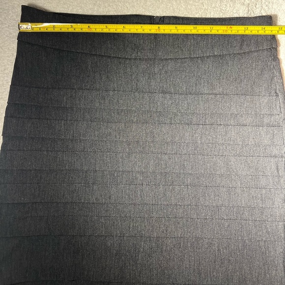 Have & Have Womens Pencil Skirt Gray Size M - Picture 2 of 7